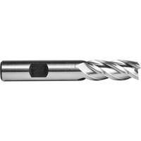 Fraise en bout C618, 1" dia., 4 cannelures, Acier rapide au cobalt Groupe Belzile Dickner