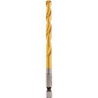Foret Shockwave, 1/4", Titane, Cannelure 2-15/32", Pointe de 135° Groupe Belzile Dickner