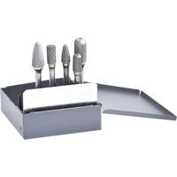 Double Cut Carbide Burr Set, 5 Pieces Groupe Belzile Dickner
