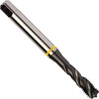 Yellow Shark Spiral Flute Tap, High Speed Cobalt, 1/4"-20 Thread, 3.15" L Groupe Belzile Dickner