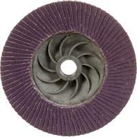 Disque &agrave; lamelles &agrave; changement rapide 769F, 4-1/2" x 5/8"-11, Type 27, Grain 120+, C&eacute;ramique Groupe Belzile Dickner