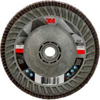 Disque &agrave; lamelles &agrave; changement rapide 769F, 5" x 5/8"-11, Type 29, Grain 120+, C&eacute;ramique Groupe Belzile Dickner