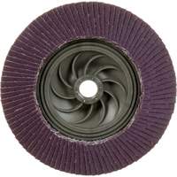 Disque &agrave; lamelles &agrave; changement rapide 769F, 5" x 5/8"-11, Type 29, Grain 120+, C&eacute;ramique Groupe Belzile Dickner