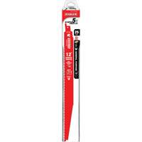 Lame de scie alternative tout usage, Bim&eacute;tal, 8-14 Dents par pouce, 12" lo x 1" la Groupe Belzile Dickner
