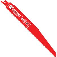 Lame de scie alternative pour la d&eacute;molition et les m&eacute;taux &eacute;pais, Bim&eacute;tal, 8-10 Dents par pouce, 9" lo Groupe Belzile Dickner