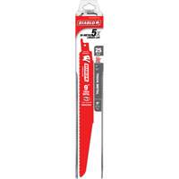 Lame de scie alternative pour la d&eacute;molition et les m&eacute;taux &eacute;pais, Bim&eacute;tal, 8-10 Dents par pouce, 9" lo Groupe Belzile Dickner