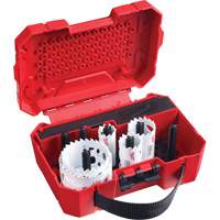 Trousse de scie-cloche &agrave; dents en carbure Hole Dozer, 9 morceaux Groupe Belzile Dickner