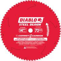 Lame de scie circulaire Cermet II Steel Demon, 14", 72 dents, Pour M&eacute;tal Groupe Belzile Dickner