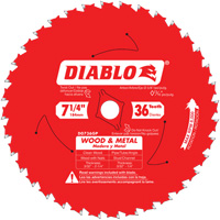 Lame de scie Cermet II Steel Demon, 7-1/4", 36 dents, Pour M&eacute;tal Groupe Belzile Dickner