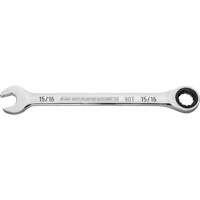 90-Tooth Ratcheting Combination Wrench, 12 Point, 15/16", Chrome Finish Groupe Belzile Dickner