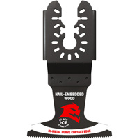 Lame oscillante Bi-Metal Demo Demon de taille universelle 2-1/2" pour bois avec clous Groupe Belzile Dickner