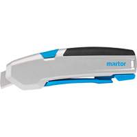 Couteau de s&eacute;curit&eacute; r&eacute;tractable Secubase 625 avec lame courte, 15 mm, Robuste, Prise en Aluminium Groupe Belzile Dickner