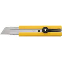 Rubber Inset Utility Knife with Solid Blade, 25 mm, Stainless Steel Blade Groupe Belzile Dickner