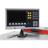 Tour &agrave; m&eacute;tal, dispositif de tournage conique les c&ocirc;nes et affichage num&eacute;rique, 75" lo x 32" la x 53" h Groupe Belzile Dickner