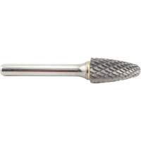 Tree Shape Radius End Carbide Shipyard Bur, SF-5, 1/2" Dia., 1" Depth of Cut Groupe Belzile Dickner