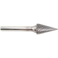 Cone Shape Carbide Shipyard Bur, SM-5, 1/2" Dia., 1/4" Shank, 7/8" Depth of Cut Groupe Belzile Dickner