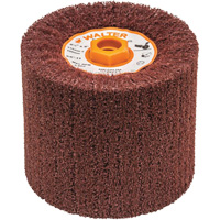 Tambour de conditionnement de surface Blendex, 4-1/2" dia. x 4" la, 5/8"-11 Arbre, Grain Moyen Groupe Belzile Dickner