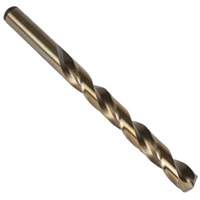 Jobber Drill Bits, High Speed Cobalt, #1, 3-7/8" L, 2-5/8" Flute, 135° Point Angle Groupe Belzile Dickner