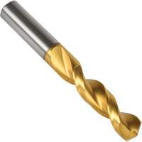 Stub Drill Bit with Parabolic Flutes, #26, High Speed Steel, 1" Flute, 135° Point Groupe Belzile Dickner