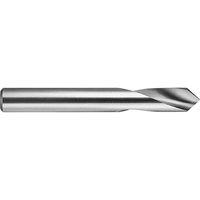 Spotting Drill, Bright, Regular Length, 1/4", High Speed Steel, 90° Point Groupe Belzile Dickner