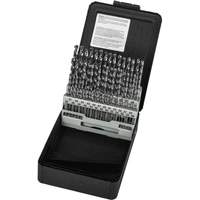 Jobber Length Drill Bit Set, 60 Pieces, High Speed Steel Groupe Belzile Dickner