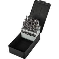 Jobber Length Drill Bit Set, 26 Pieces, High Speed Steel Groupe Belzile Dickner