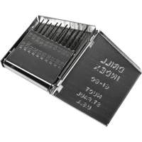 Jobber Length Drill Bit Set, 20 Pieces, High Speed Steel Groupe Belzile Dickner