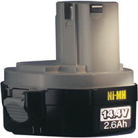 Pod-Style Battery, Ni-MH, 14.4 V, 2.6 A Groupe Belzile Dickner