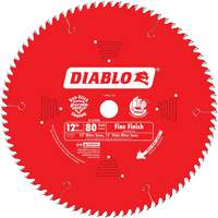 Lames de scie pour entrepreneur - Lames de scie finition fine, 12", 80 dents, Pour Bois Groupe Belzile Dickner