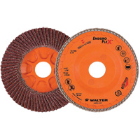 Enduro-Flex Flap Disc, 4-1/2" x 7/8", Type 27, 40 Grit, Zirconia Alumina Groupe Belzile Dickner