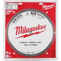 Endurance&reg; Circular Saw Blade, 14", 72 Teeth, Metal Use Groupe Belzile Dickner