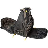 Techgear 53-Pocket Tool Backpack, 16" L x 13-1/4" W, Black, Polyester Groupe Belzile Dickner