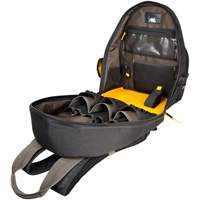 Techgear 53-Pocket Tool Backpack, 16" L x 13-1/4" W, Black, Polyester Groupe Belzile Dickner