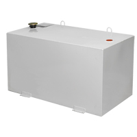 R&eacute;servoir de transfert pour carburant en acier, Acier, Capacit&eacute; 100 gal., Blanc Groupe Belzile Dickner