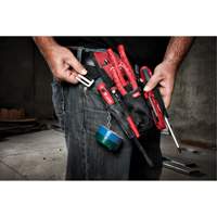 Compact Utility Pouch, Multiple Tool Holder, Nylon, 7 Pockets Groupe Belzile Dickner