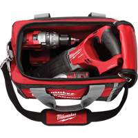 Packout Tool Bag, Ballistic Nylon, 2 Pockets, Black/Red Groupe Belzile Dickner