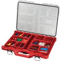 Packout Low-Profile Organizer, 19-3/4" x 16-2/5" x 2-1/2", Black/Red Groupe Belzile Dickner