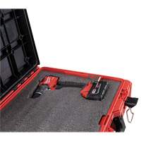 Packout Tool Case with Customizable Insert, 20-7/10" x 15-1/5" x 6-1/5", Black/Red Groupe Belzile Dickner