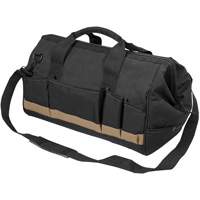 Sac &agrave; outils MEGAMOUTH, Polyester, 25 pochettes, Noir Groupe Belzile Dickner