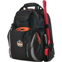 Arsenal&reg; 5843 Tool Backpack, 13-1/2" L x 8-1/2" W, Black, Polyester Groupe Belzile Dickner