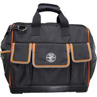 Sac &agrave; outils avec grande ouverture Tradesman Pro, Nylon balistique, 42 pochettes, Noir Groupe Belzile Dickner