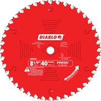 Lames de scie pour entrepreneur - Lames de scie finition, 8-1/4", 40 dents, Pour Bois Groupe Belzile Dickner