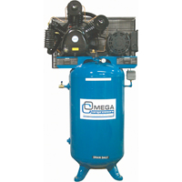 Industrial Series Air Compressors - Vertical Compressors - Two Stage, 66.6 Gal. (80 US Gal) Groupe Belzile Dickner