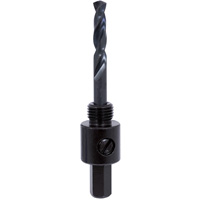 Mandrin pour scie-cloche &agrave; tige triangulaire, 9/16" - 1-3/16", 3/8" Tige Groupe Belzile Dickner