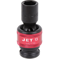 Douille universelle, Chocs, 13 mm, Prise 1/2", 6 pans Groupe Belzile Dickner