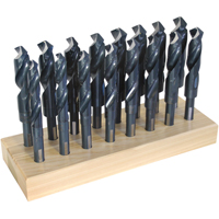Drill Sets, 16 Pieces, High Speed Steel Groupe Belzile Dickner