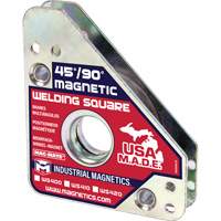 Magnetic Welding Squares, 3-3/4" L x 3/4" W x 4-3/8" H, 75 lbs. Groupe Belzile Dickner