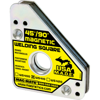 Magnetic Welding Squares, 3-3/4" L x 3/4" W x 4-3/8" H, 75 lbs. Groupe Belzile Dickner