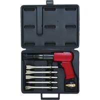 Heavy-Duty Air Hammer Kit, 25 CFM, 1/4", 2300 BPM, 3/4" x 3-1/2" (19 mm x 89 mm) Groupe Belzile Dickner