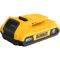 Bloc-piles 20 V Max* Compact XR, Lithium-ion, 20 V, 2 A Groupe Belzile Dickner